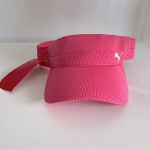 NWT Puma Pink Visor Hat